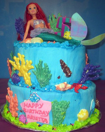 Ariel Birthday Cake on Ariel Birthday Cake   Birthday Cakes Ideas