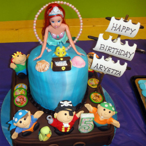 Ariel Birthday Cake on Kids Birthday Cake Ideas   Kids Birthday Cakes   Cakes For Kids