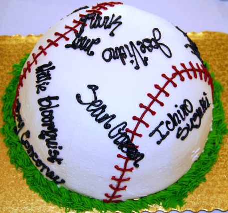 Baseball Birthday Cake on Birthday Cake Designs  Cake Decorating Designs  Kids Birthday Cakes