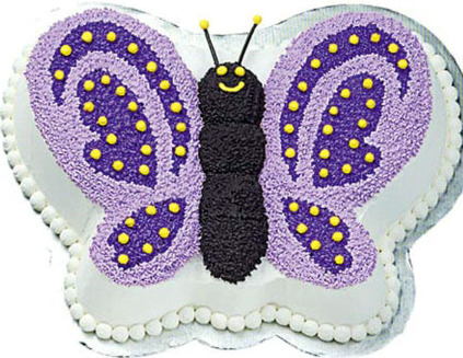 Butterfly Birthday Cake on Birthday Cake Designs  Cake Decorating Designs  Kids Birthday Cakes