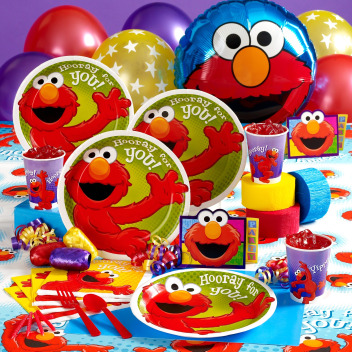 Year  Girl Birthday Party Ideas on Elmo Birthday Party Ideas   Elmo Party Supplies