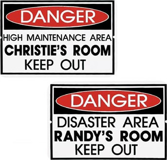 Funny bedroom signs This is your index.html page