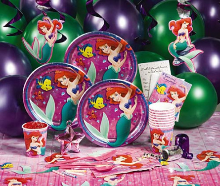 Mermaid Birthday Party Invitations on Little Mermaid Party Ideas   Little Mermaid Party Supplies