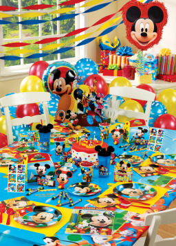 Birthday Cakes Houston on Kid S Birthday Party Mickey Mouse Themed Decoration   Serbagunamarine