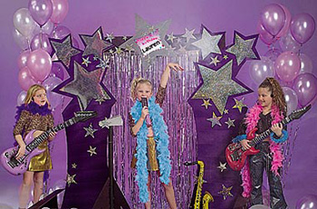 What are some rock star birthday party ideas?