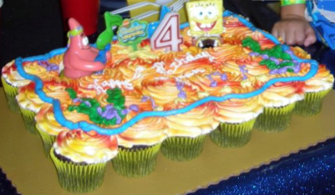 birthday cakes for girls 2nd birthday. Spongebob Birthday Cake