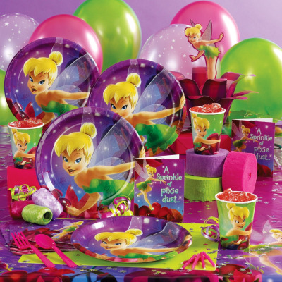 Birthday Party Supplies  Girls on Tinkerbell Birthday Party   Tinkerbell Birthday Cakes
