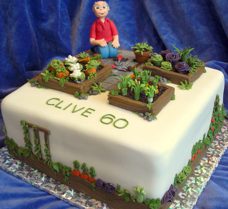 60th birthday cake