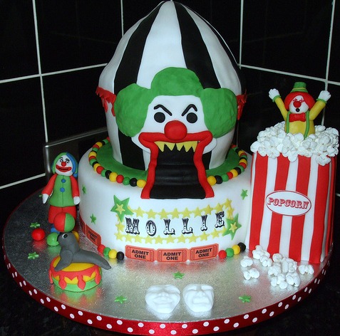 circus party cake