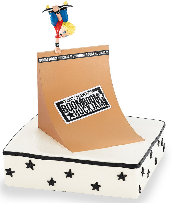 Skateboard Birthday Cake