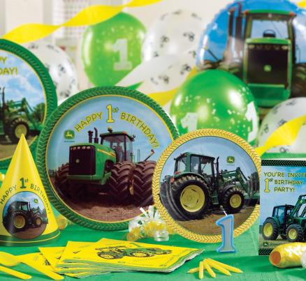 Tractor Time Birthday Party Decorations Kit : Target