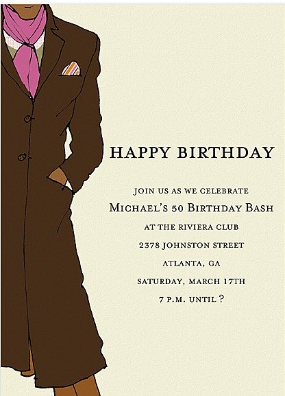 30th birthday invitation
