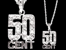 hip hop parties 50 cent necklace