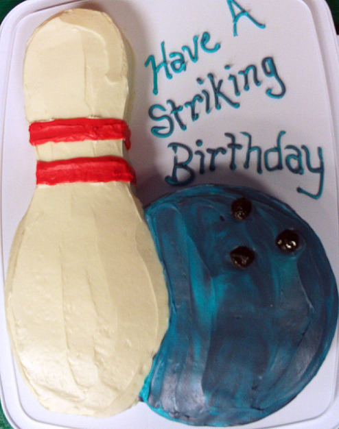 bowling cake