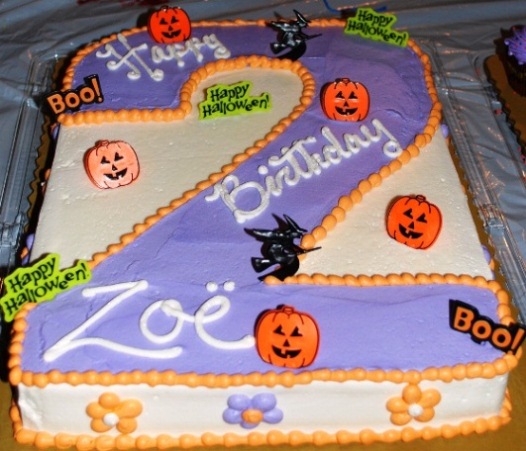 halloween birthday cakes