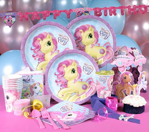 Little Pony Party Supplies