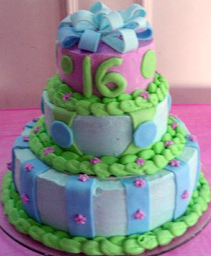 sweet 16 birthday cakes
